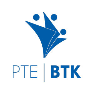 PTE BTK logója 2023 (kék, mono)