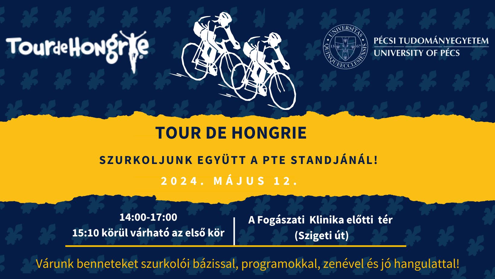 Tour de Hongrie | Idén a kerékpáros körverseny nemcsak érinti Pécset, hanem a befutó is a Mecsek lábánál lesz! 