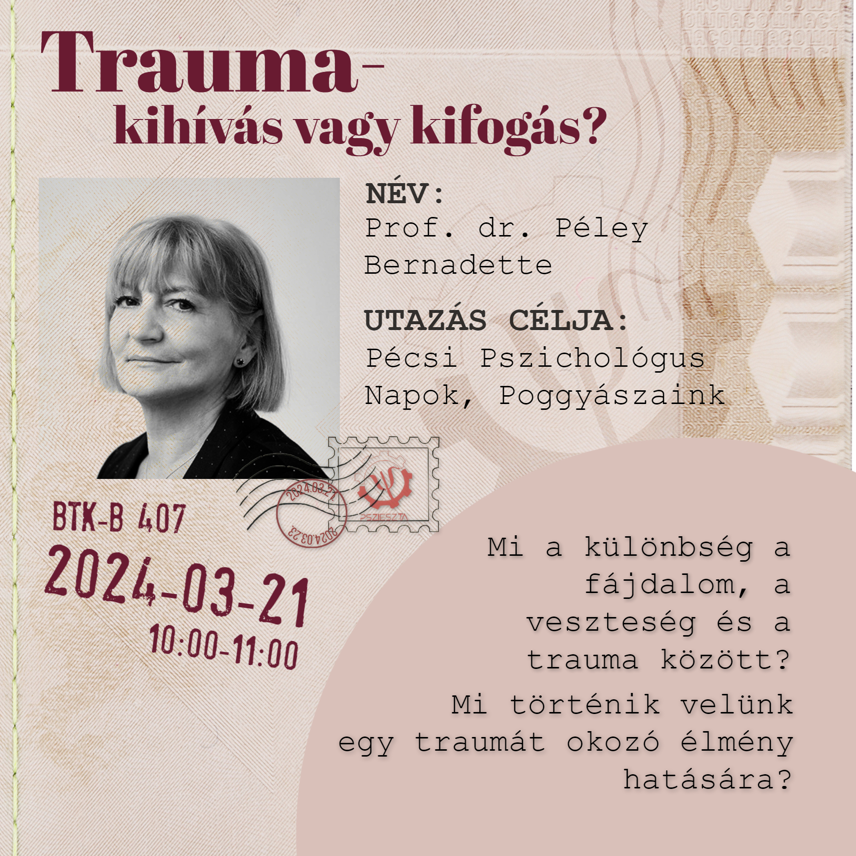 Trauma - kihívás vagy kifogás?