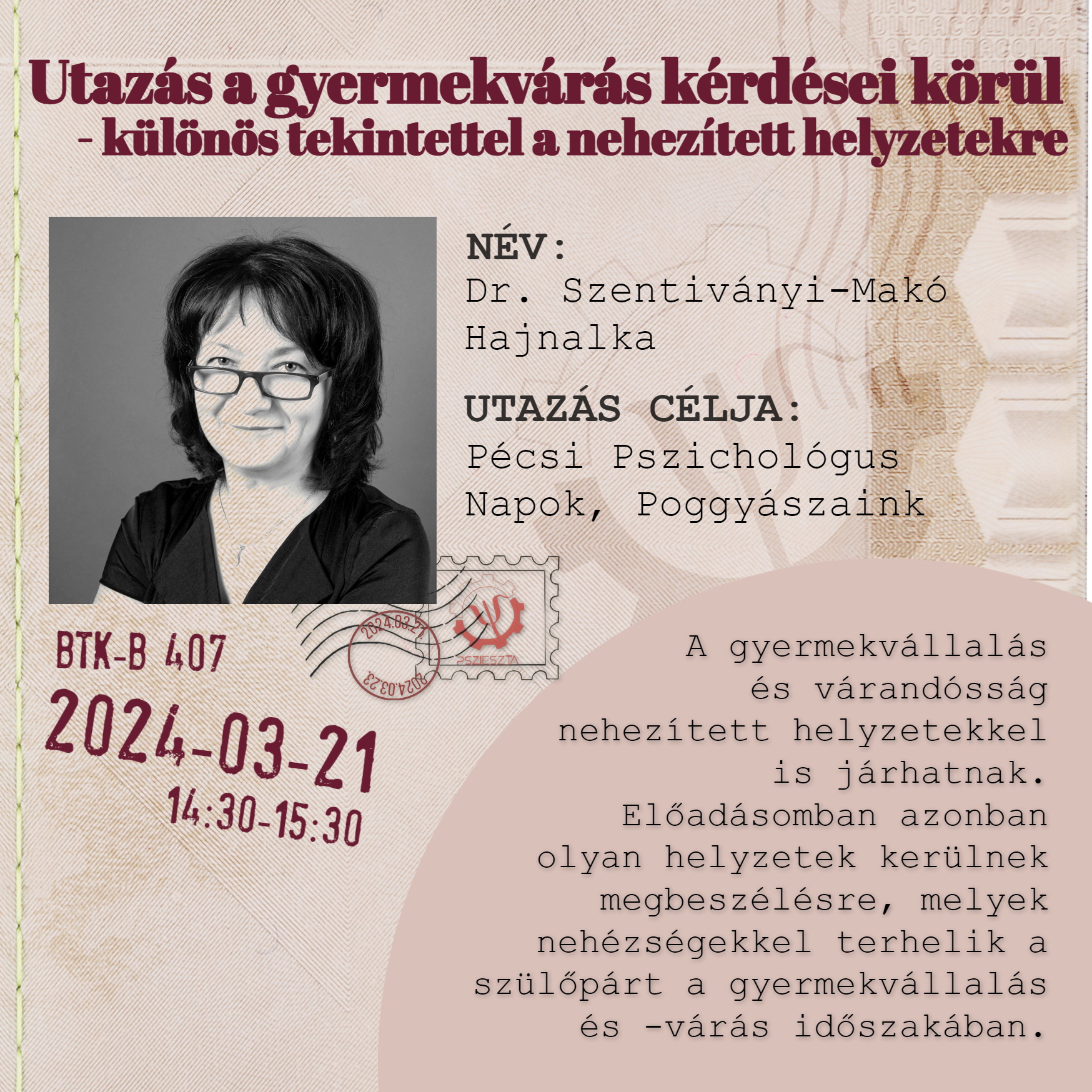 Utazás a gyermekvárás kérdései körül