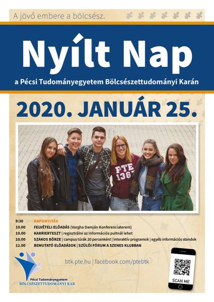 NYÍLT NAP a PTE BTK-n (2020) NYÍLT NAP a PTE BTK-n (2020)