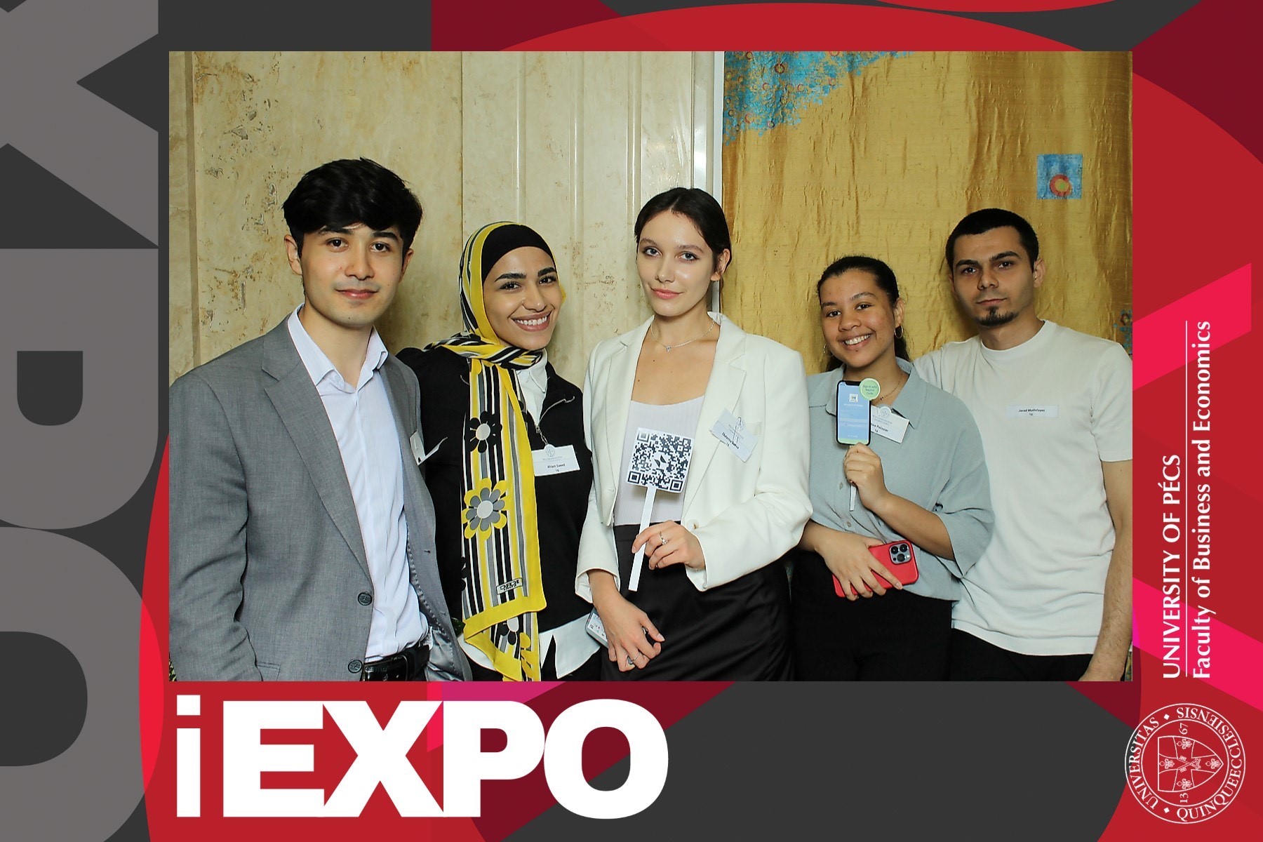 We sincerely congratulate the team of MA Social Policy students Ahlam Nassar Omar Saeed, Janice Pelissier, Ekaterina Boeva, Nurvokhid Bakhromov, and Yavad Mustafayev for their excellent results and success in the IExpo student competition organized by the Faculty of Business and Economics.