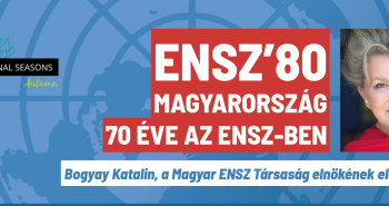 Bogyay Katalin: ENSZ '80 - Magyarország 70 éve az ENSZ-ben