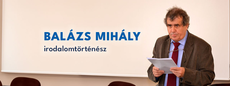 A BTK Vendége: Balázs Mihály