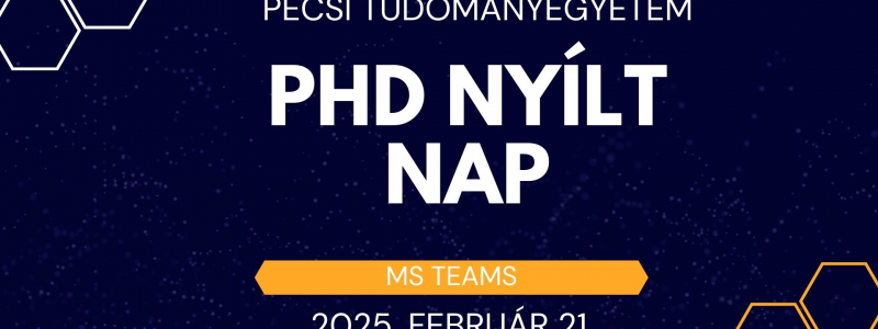 PTE PhD Nyílt Nap 2025 (online)