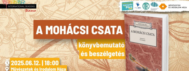 Könyvbemutató | A mohácsi csata - könyvbemutató és beszélgetés