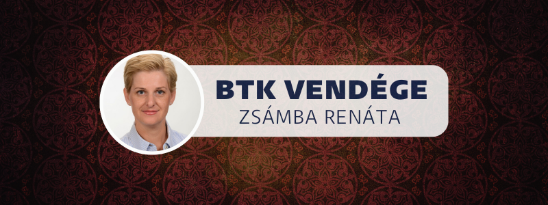 BTK Vendége | Zsámba Renáta: "The Renaissance of Golden Age Crime Fiction"