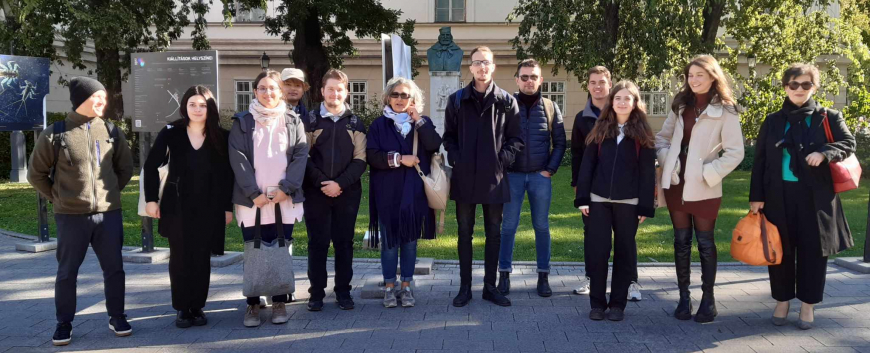 A pécsi Olasz Tanszék tanulmányi kirándulása Budapestre