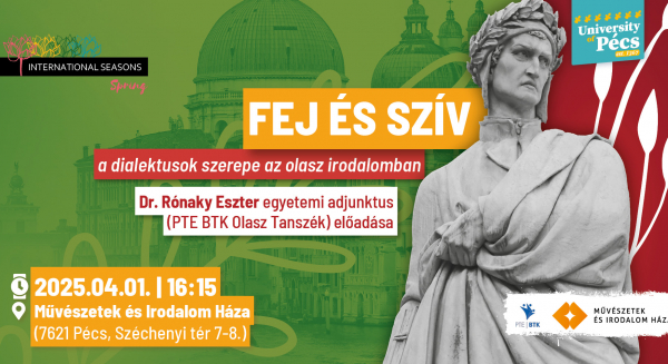 Olasz Nap PTE BTK Olasz Tanszék Rónaky Eszter olasz dialektusok