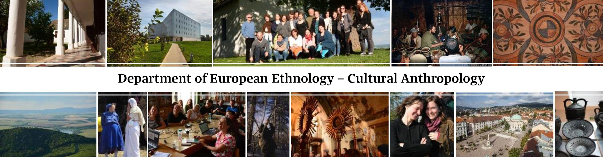 Department of European Ethnology – Cultural Anthropology